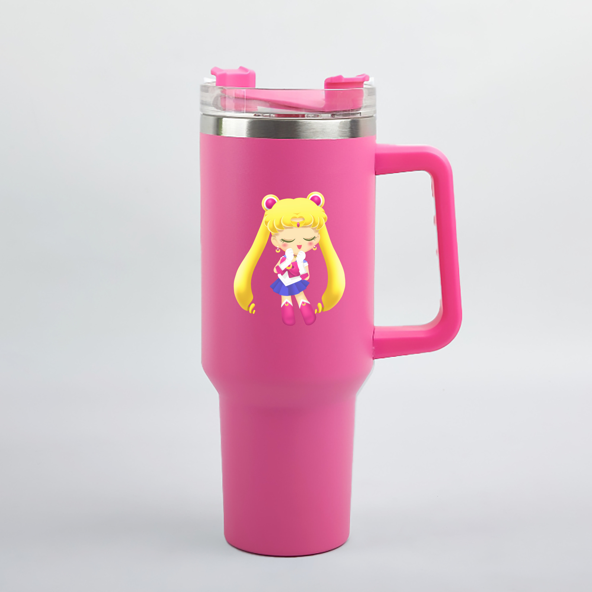 （画像用） 美少女戦士セーラームーン 月野 うさぎ つきの うさぎ Sailor Moon Tsukino Usagi 1200mL車用タンブラー（カラープリント）